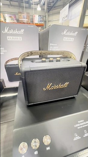 🔥 NEW at Costco! Marshall Kilburn II Bluetooth Speaker!#costco #bluetoothspeaker