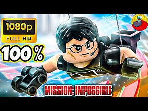 LEGO MISSION IMPOSSIBLE 100% Full Gameplay Walthrought No Commentary [FULL GAME] 1080p FULL HD