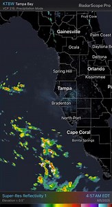 179K views · 212 reactions | Showers and storms are present over the waters could impact areas across SW FL this morning. Later in the afternoon chances return area-wide as moisture increases! ☔️⛈️ #FLwx | US National Weather Service Tampa Bay Florida | Facebook