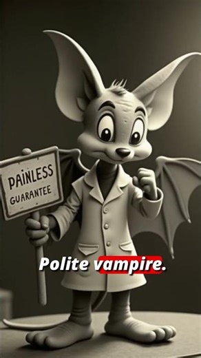 This “Polite Vampire” Feasts on You While You Sleep #Shorts