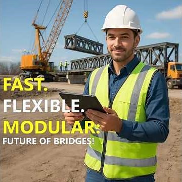 Modular Bridges Explained: Fast, Flexible & Future-Ready Construction! 🌉