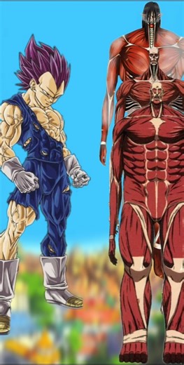 Vegeta vs All Titans