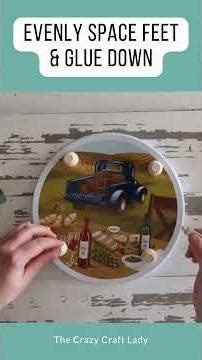 CRAFT HACK Make This Fancy Tray For CHEAP!