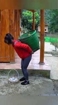 single mom hard life build #daily #garden #farmlife #harvest