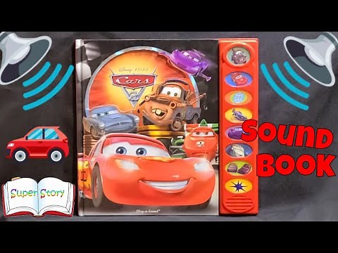 Disney Pixar Cars 2 Play a Sound book! Children's Book Read Aloud