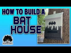 How to Build a Bat House / Easy DIY Woodworking project