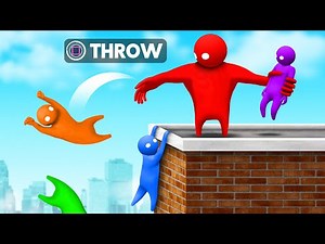 Extreme Fight with My Friends in Gang Beasts!