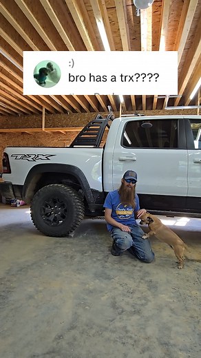 430K views · 10K reactions | Correction! MINION has a TRX! #narrowayhomestead #theoneandonlyminion #farmdog #trx #fancytrucks | Nate Petroski | Facebook