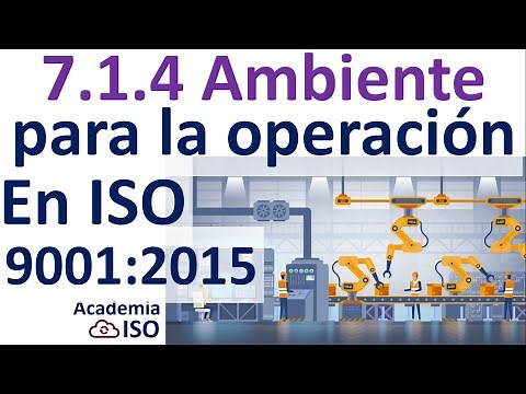 👉 NORMA ISO 9001 VERSIÓN 2015 🙌 7.1.4 Ambiente la operación del procesos ISO 9000: 2015