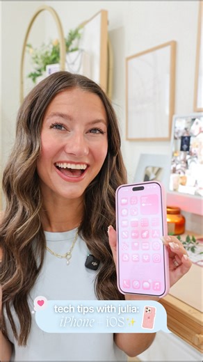 JULIA BARTROM on Instagram: "PT. 5 of iPhone Tips: The first 5 things I changed in settings of my iPhone after downloading the new software update, iOS 26! ⚙️📱💖 a few things like the screenshots were driving me INSANE lol!! #iphone #ios26 #iphone17"