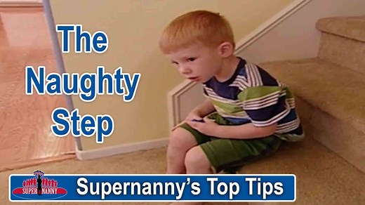 Supernanny's Top Tips: Demonstrating the Naughty Step technique. These days there are many techniques for disciplining children, but this is a Supernanny classic. Do you use the Naughty Step or something else? Tell us about your approach to discipline. #parentingtips #Supernanny | Supernanny