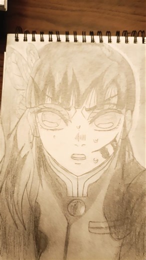 drawing kanao from infinity castle #like #subscribe #anime