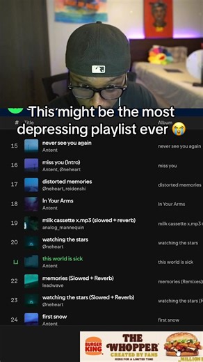 The Most Depressing Playlist You've Ever Heard