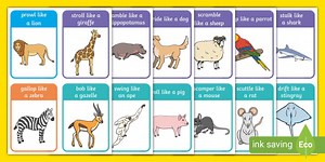 Animal Movement Cards