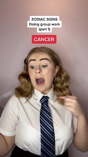 Zodiac Signs Group Work Comedy