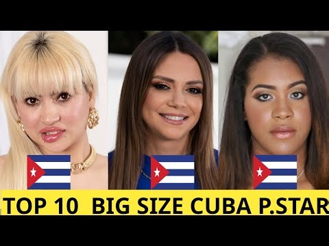 Top 10 Big Size Cuba Prnstars | Top 10 Best Body Prnstars In Cuba Beautiful Actress