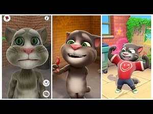 Talking Tom 2025 Cat Evolution (2010–2025) | All Versions Compared | My Talking Tom Gameplay History
