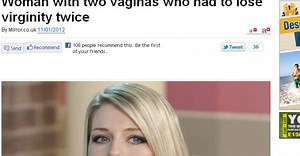 Mulher com duas vaginas conta que perdeu a virgindade duas vezes | Contando Ninguém Acredita