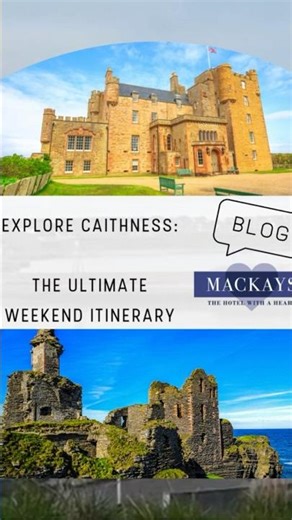 Get ready to experience the Highlands like never before in our Caithness Weekend Itinerary!