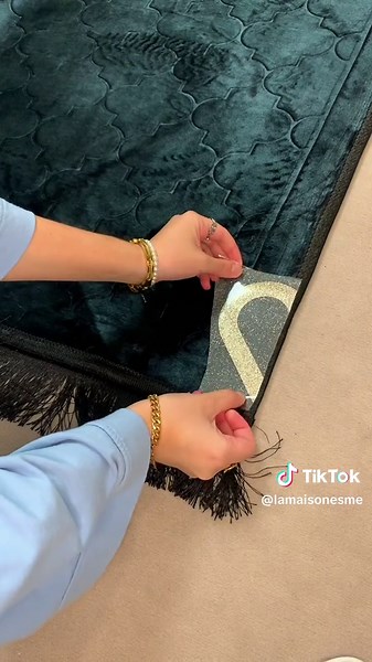 Préparation de commande personnalisée 🫶🏼 | Tapis de prière pour femme