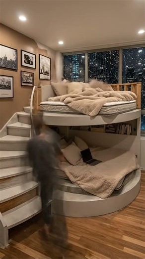 Dreamy Bunk Bed Transformation #diy #renovation #satisfying