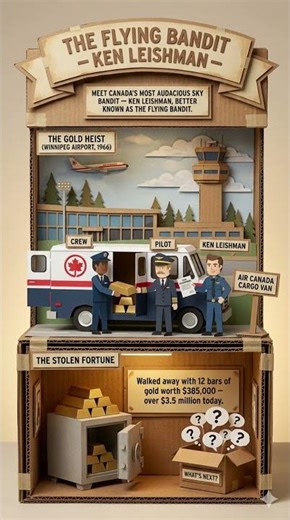 The Flying Bandit: Ken Leishman & Canada’s Biggest Gold Heist