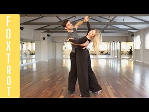 Advanced Foxtrot Choreography | Throwaway Oversway, Hinge Line, Inverted Hinge & Whiplash
