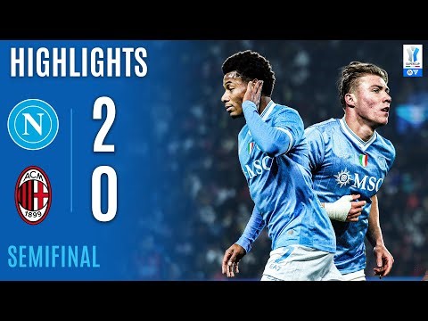 NAPOLI-MILAN 2-0 | HIGHLIGHTS | Neres and Hojlund Seal Napoli Win | EA SPORTS FC Supercup 2025/26
