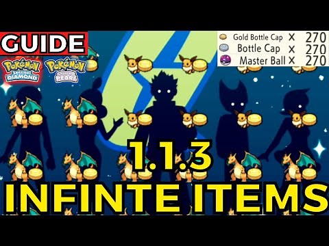 How to Clone Infinite Items FAST 1.1.3 Menu Glitch Pokemon Brilliant Diamond Shining Pearl