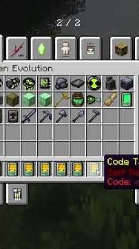 マインクラフト エイリアンエボリューションでオムニトリックスをアンロックして削除する方法