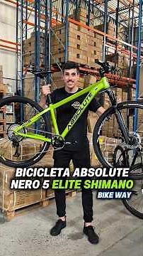 Bicicleta Absolute Nero 5 Elite Shimano! #reviewspacebike