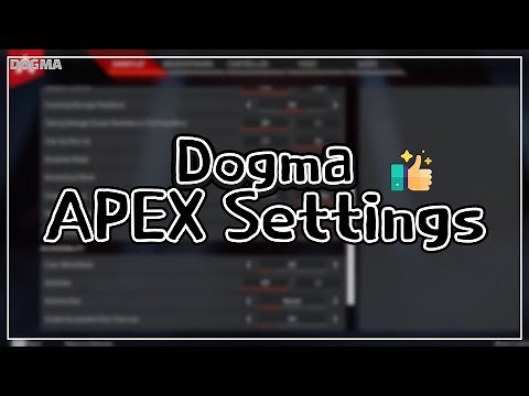 【APEX】アジア1位の神設定を公開します！【ドグマ】