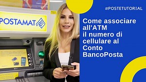 Come associare il numero di cellulare al conto BancoPosta o richiedere un nuovo Codice Conto all'ATM Postamat. #PosteTutorial #AppTutorial ▶️ #TGPoste https://www.postenews.it/2021/12/02/tg-poste-del-2-dicembre-2021/ | Poste Italiane