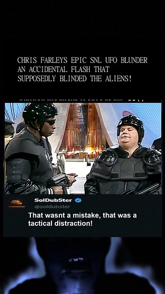 Chris Farley’s Unforgettable SNL Break! 🛸😂