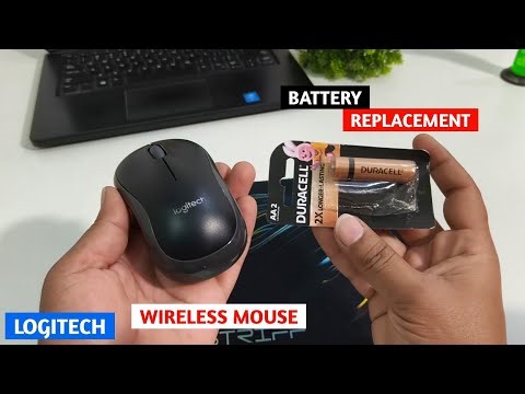 Logitech Wireless Mouse Battery Replacement | Logitech Mouse Battery Change