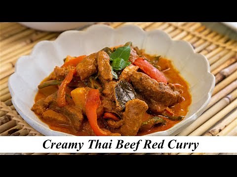 Creamy Thai Beef Red Curry