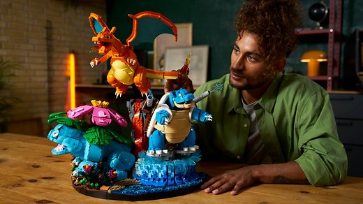 Lego's first Pokémon sets are here — including a massive $650 Kanto build