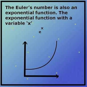 Euler's number - Kidz Learn Applications™