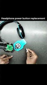 HOW TO REPAIR HEADPHONE | POWER BUTTON REPLACED | boAt Rockerz 518 #headphones #repair #diy