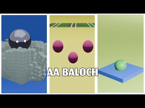 Blender | Satisfying Physics Simulations Cloths & Rigid Body