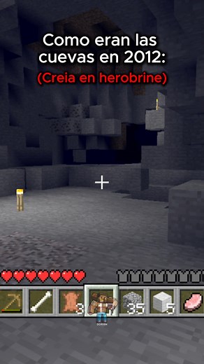 380K views · 31K reactions | Antes las cuevas si daban miedo  #reel #minecraftpe #minecraft #minecraftmemes | Dorian Builds | Facebook