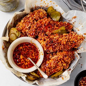 Baked Hot Honey Chicken Tenders | What Molly Made