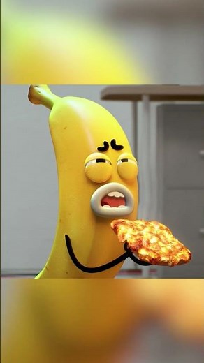 bananowe eksperymenty #pizza #eksperyment #mieczświetlny #gumballpopolsku