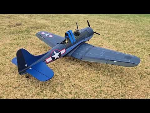 RC SBD Dauntless needs a bigger prop: Flight Two