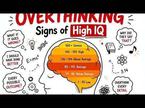 Is Your Overthinking Actually a Superpower? Psychology Explained(sign of high iQ)