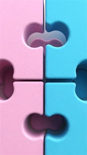 😌 Intricate, interlocking puzzle piece slowly sliding into its... #Shorts