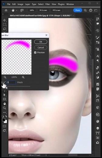 How to Apply Makeup Using Brush Tool in Photoshop | Quick Retouch Tutorial