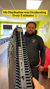 136K views · 1.1K reactions | His PlayStation was Turning Off Every 5 minutes  #moneytalkswireless #phonerepair #asmr #bridgeportct #playstation #mtwrepair #fypシ #foryouシ #foryourpage #OVERHEAT #nyc #CT #deepcleaning | Money talks wireless | Facebook