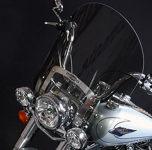 F4 Customs | Motorcycle Polycarbonate Replacement Windshield For Harley Davidson