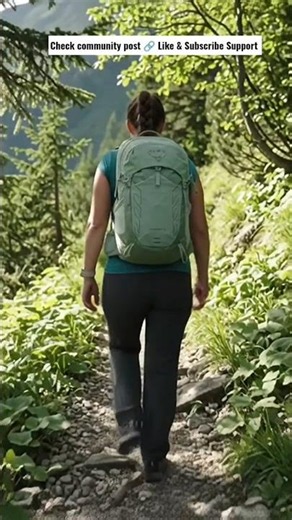 Most Comfortable Women's Hiking Backpack I've Tried || ❤️#usashorts #usa #womensbackpack